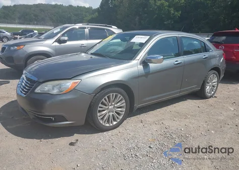 2012 Chrysler 200 Limited из США, поврежденный, VIN 1C3CCBCB6CN125772